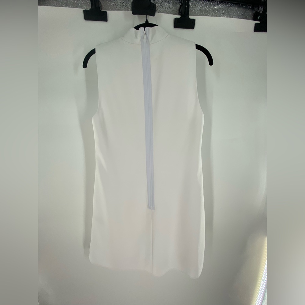 Alice + Olivia White Sleeveless Mini Dress - Picture 15 of 15